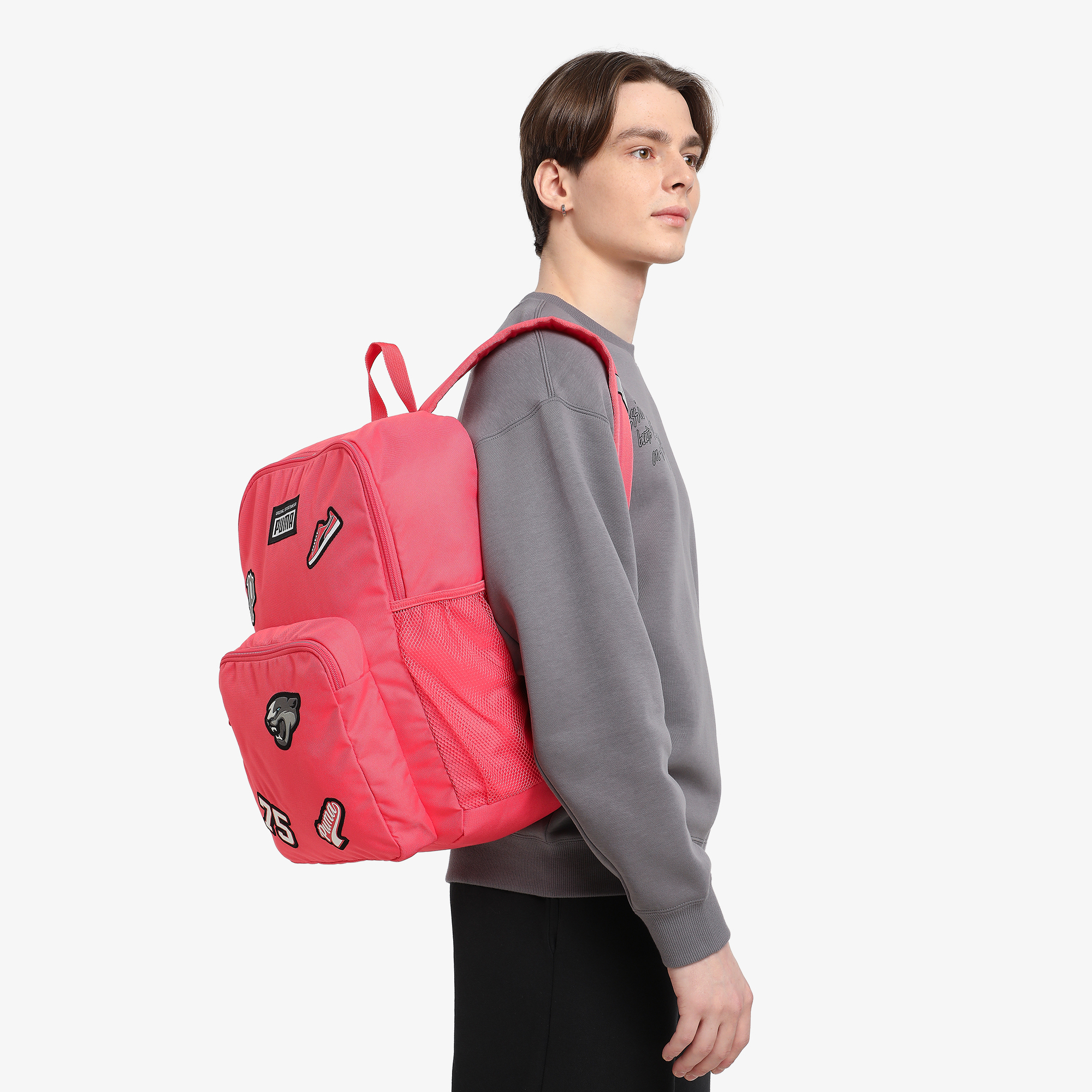Рюкзак PUMA, Розовый 079514P0P-03, размер 30 x 44 x 14 см - фото 7