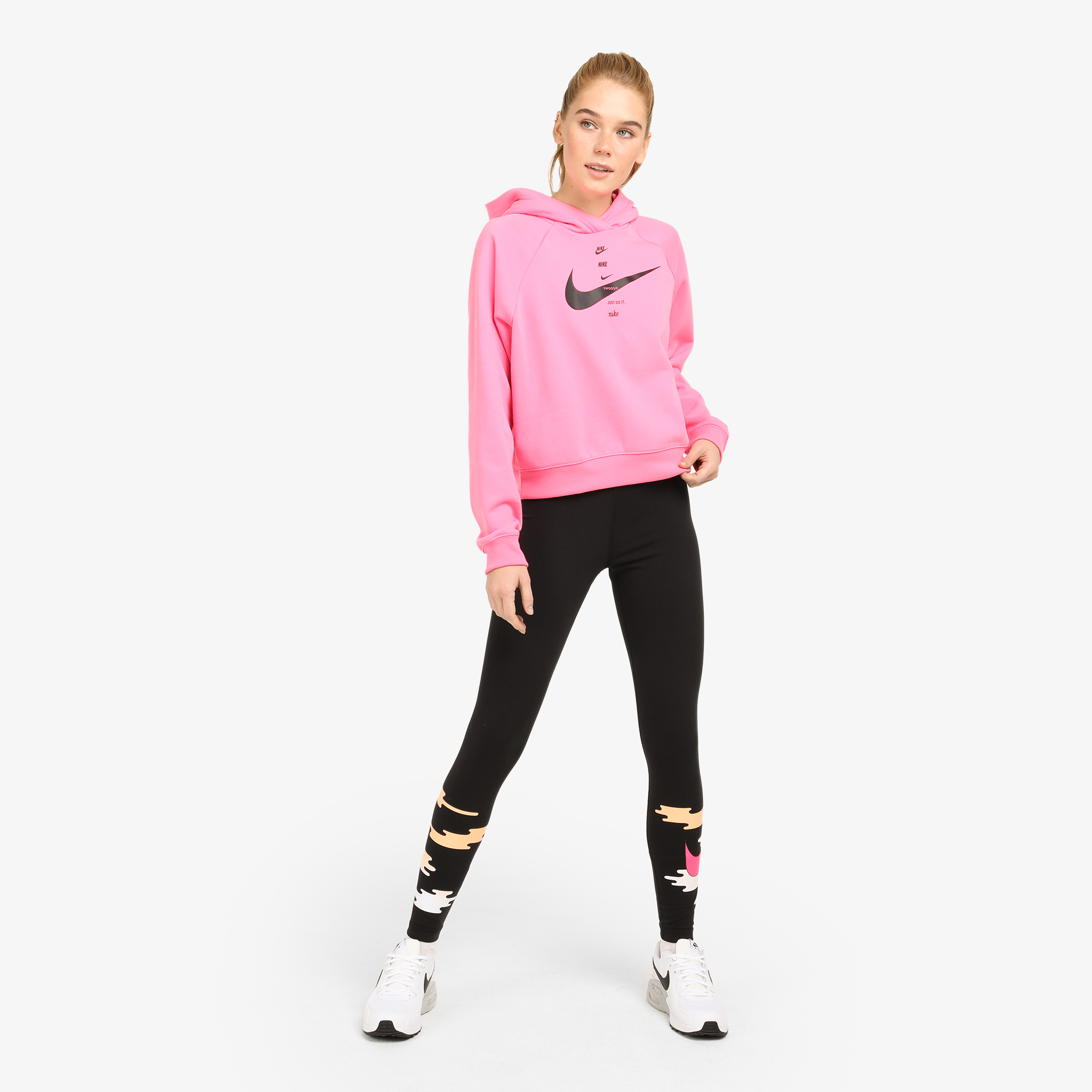 Джемперы Nike Nike Sportswear Swoosh CU5676N06-607, цвет розовый, размер 42-44 - фото 3
