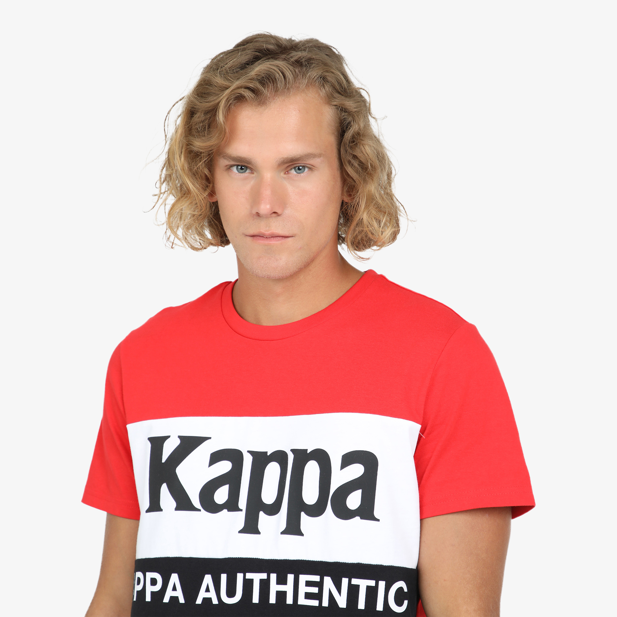 Футболки Kappa Футболка Kappa 104648KAP-HB, цвет красный, размер 46 - фото 4