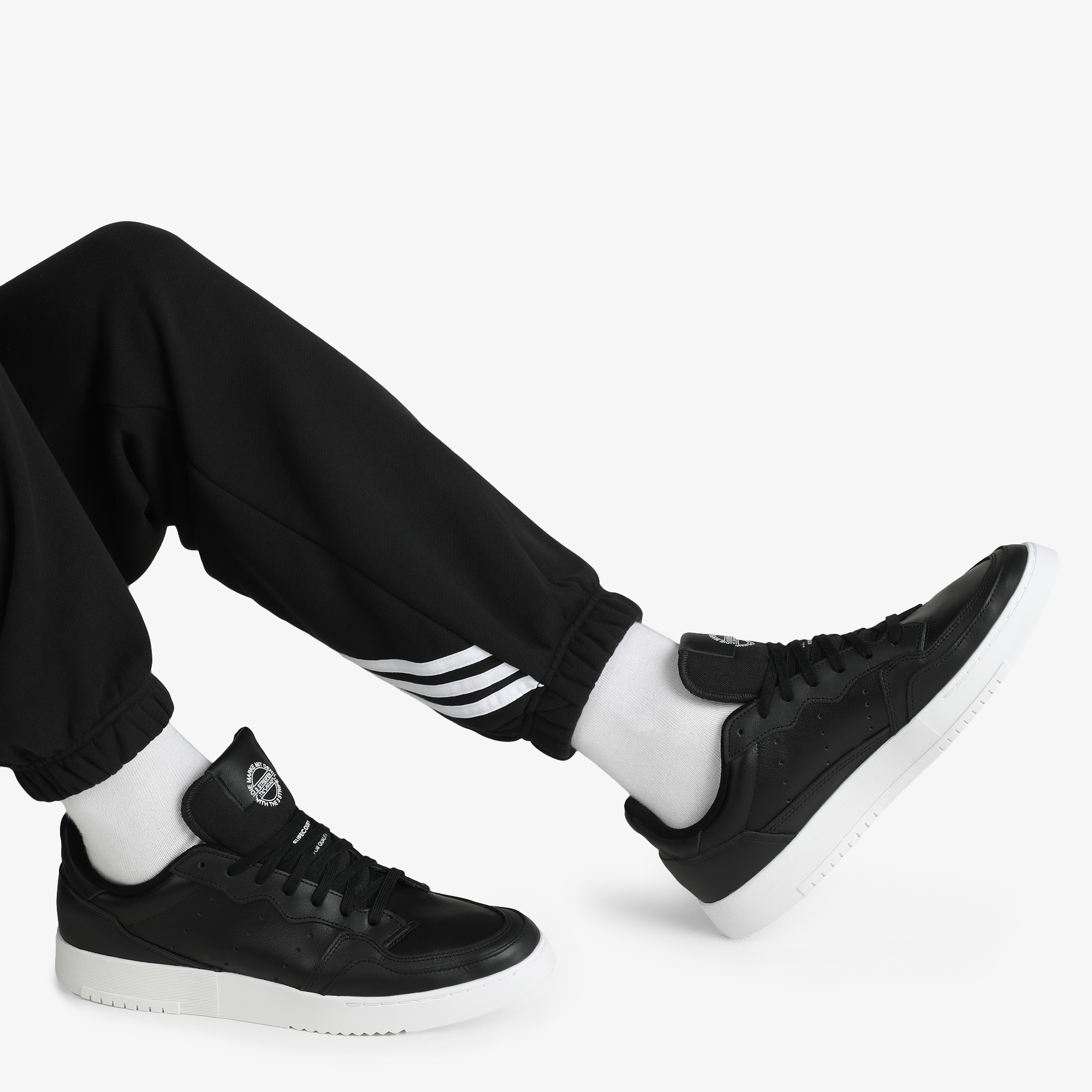 Кеды adidas adidas Supercourt EE6038A01-, цвет черный, размер 43 - фото 7