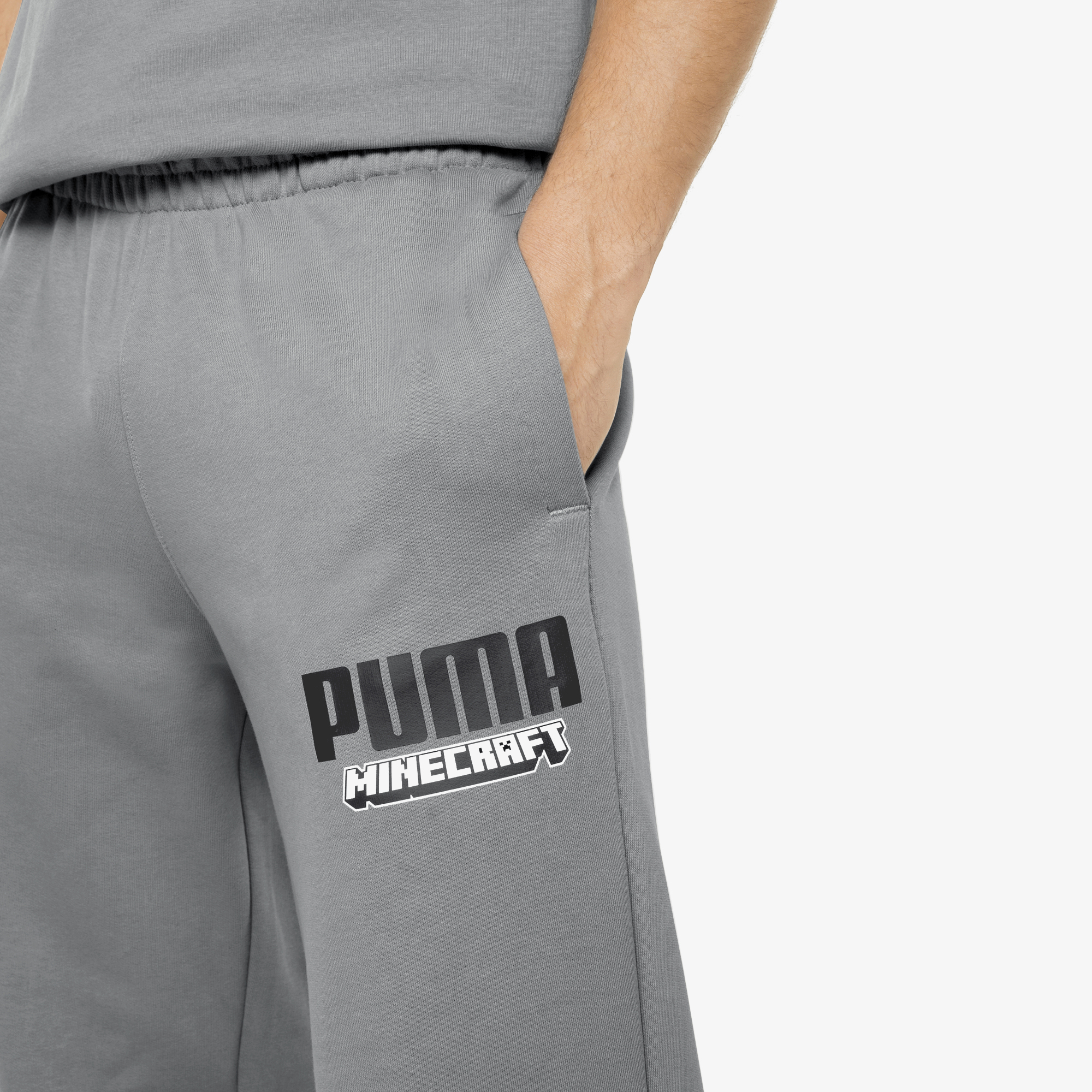 

PUMA x Minecraft Graphic, Серый, PUMA x Minecraft Graphic