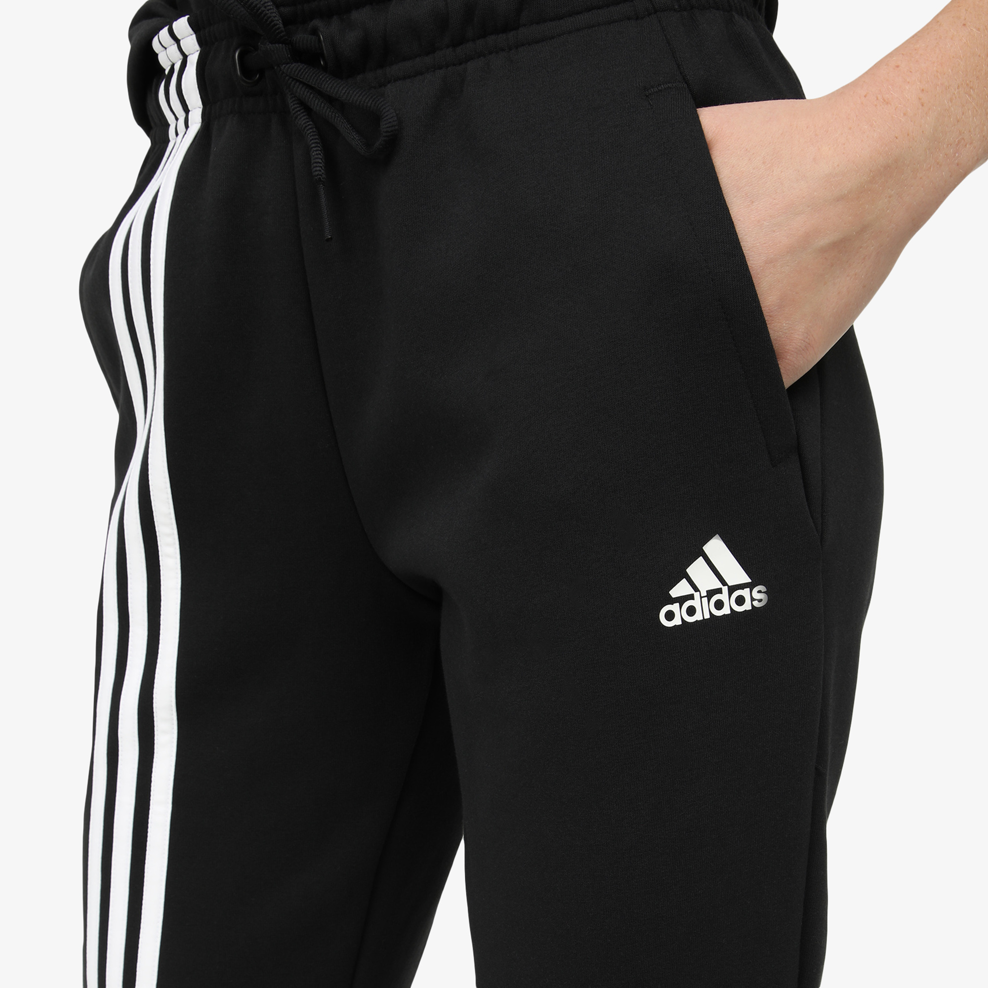 Брюки adidas adidas Must Haves 3-Stripes DX7972A01-, цвет черный, размер 38-40 - фото 6