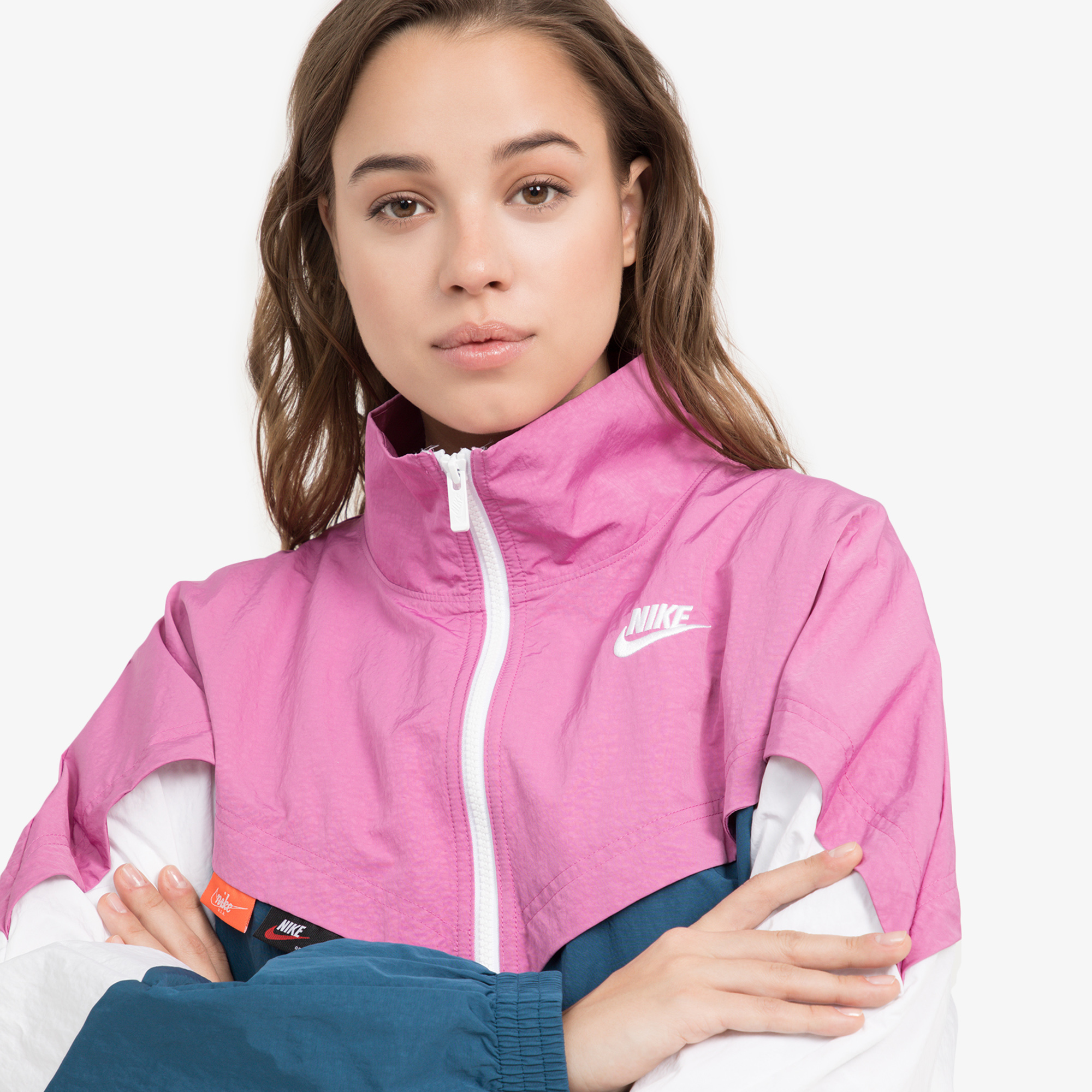 Куртки Nike Nike Sportswear CJ2046N06-691, цвет розовый, размер 42-44 CS20000153 - фото 4