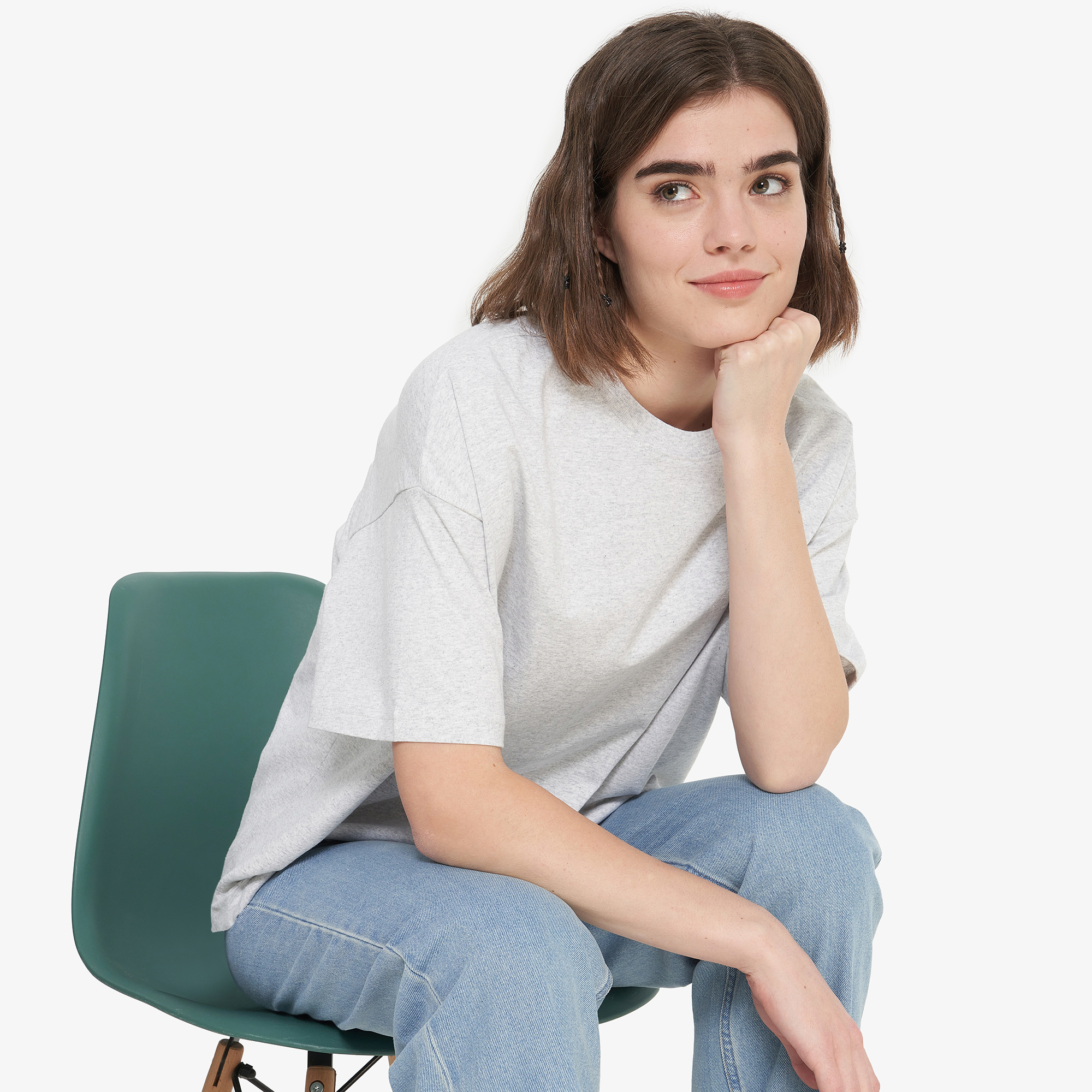 

Женская футболка оверсайз DICKIES Summerdale, Серый