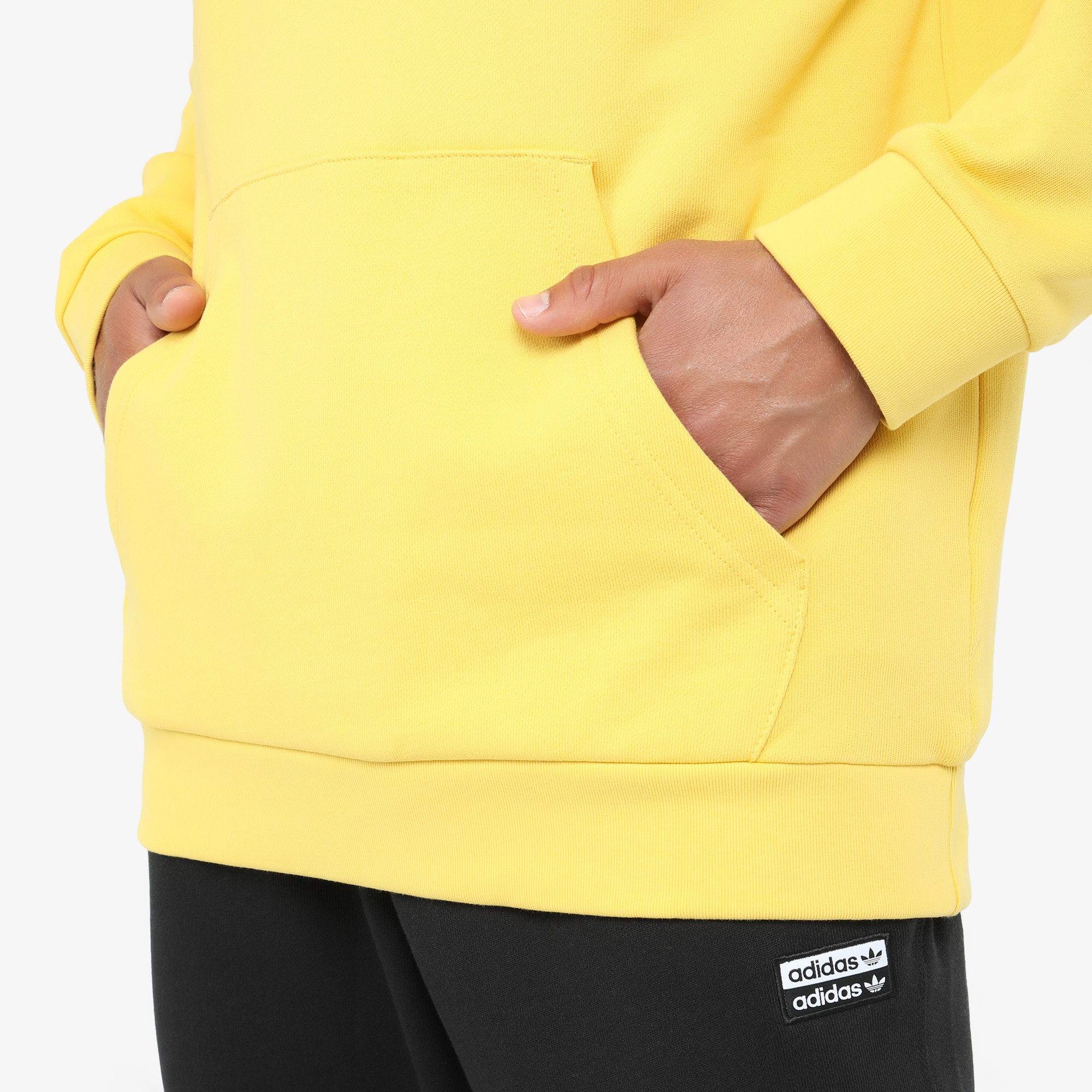 Джемперы adidas adidas Trefoil FM3785A01-, цвет желтый, размер 44-46 - фото 4