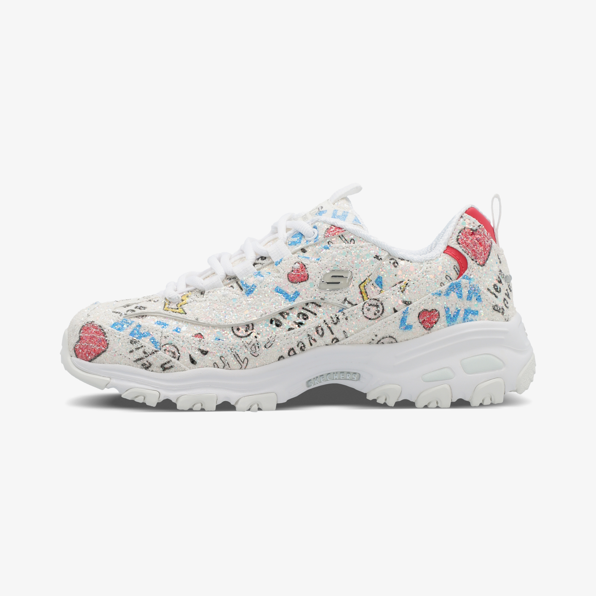 

Skechers D'Lites - Luv Story, Белый, размер