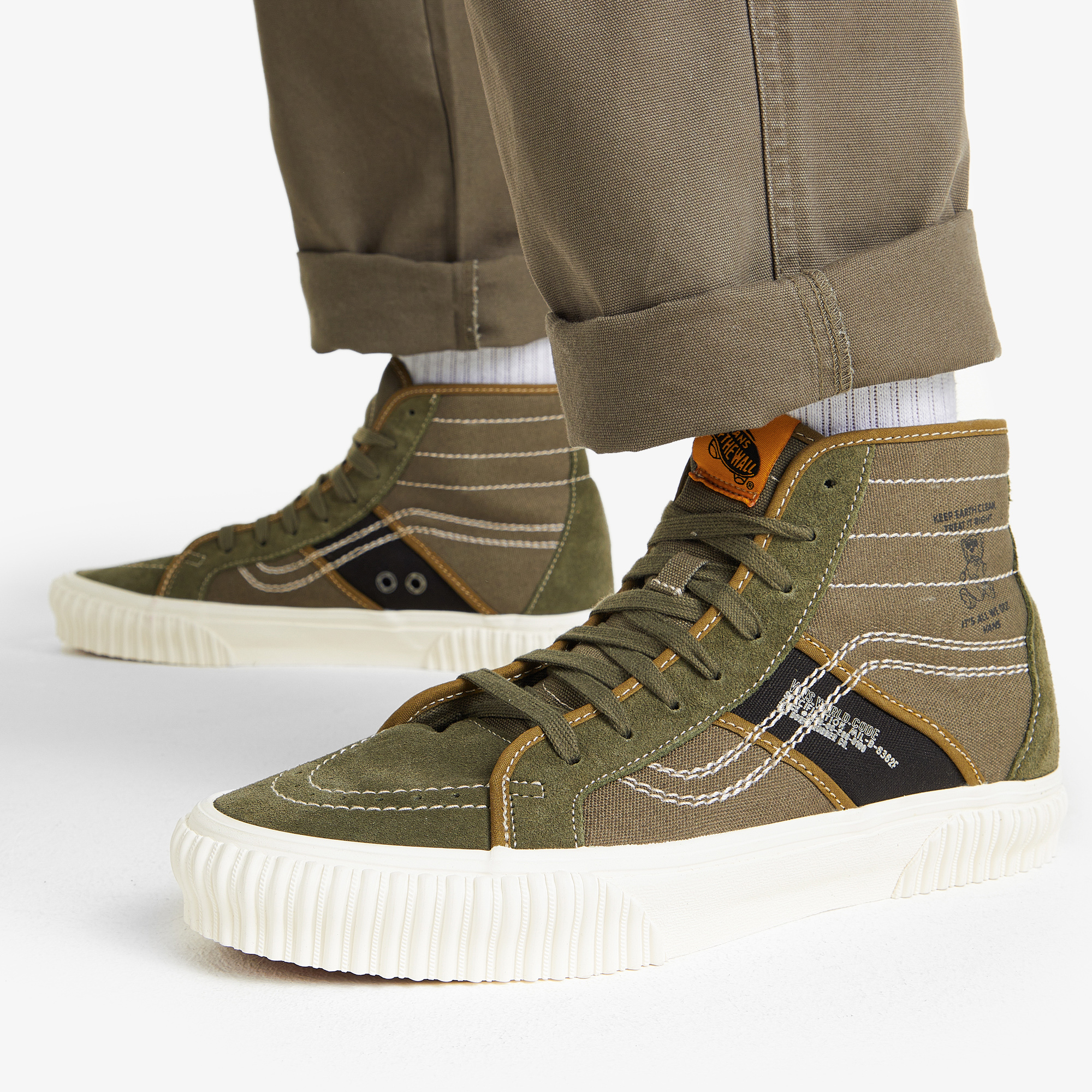 

Vans Sk8-Hi Gym Issue, Коричневый, Vans Sk8-Hi Gym Issue
