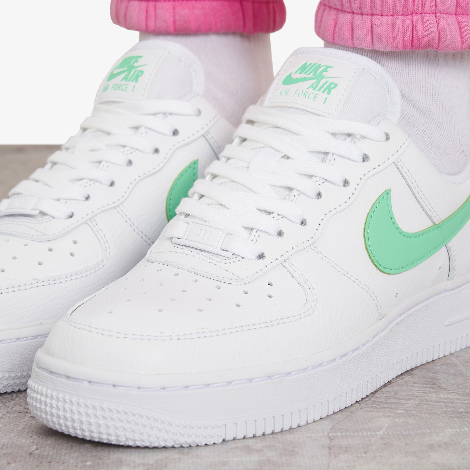 Женские кеды Nike Air Force 1 '07, Белый Вид№8