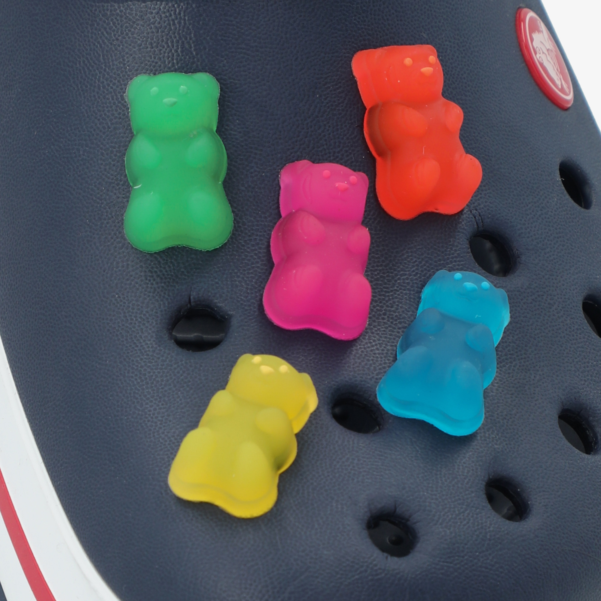 Crocs Jibbitz Candy Bear, Мультицвет 10009882C1G-, размер 9.5х8.5 - фото 3