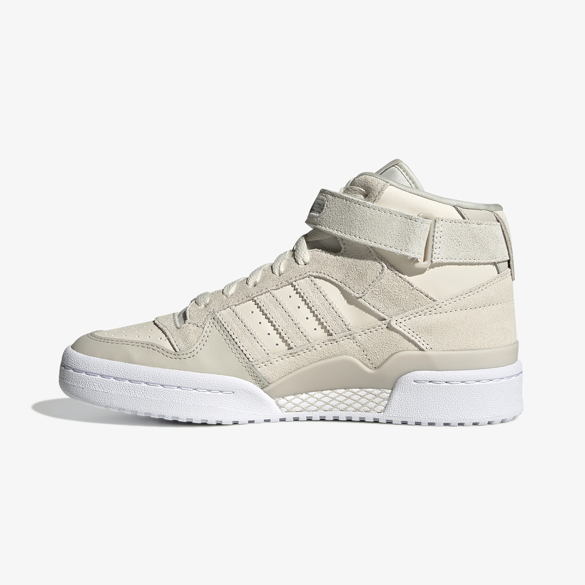 adidas Forum Mid, Бежевый GZ6369A01- GZ6369A01-. - фото 4