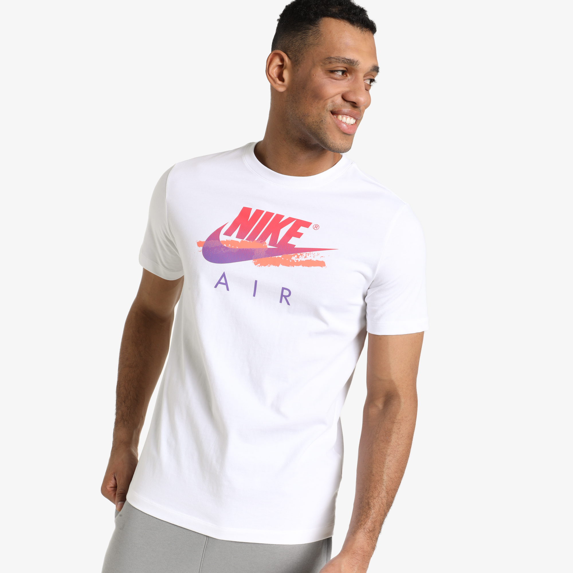 Футболки Nike Nike Sportswear DD1256N06-100, цвет белый, размер 50-52