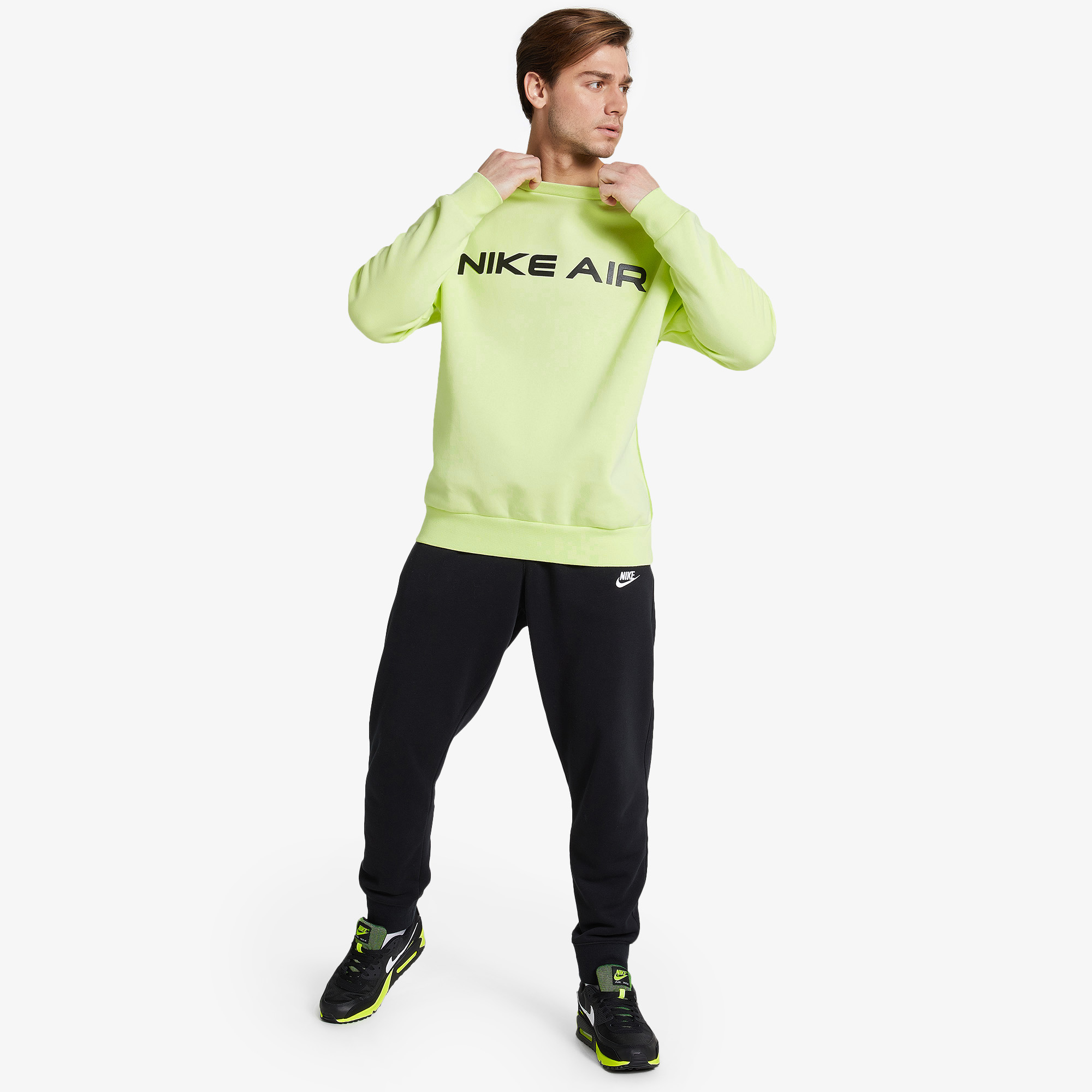 Джемперы Nike Nike Air DA0220N06-383, цвет черный, размер 44-46 - фото 3