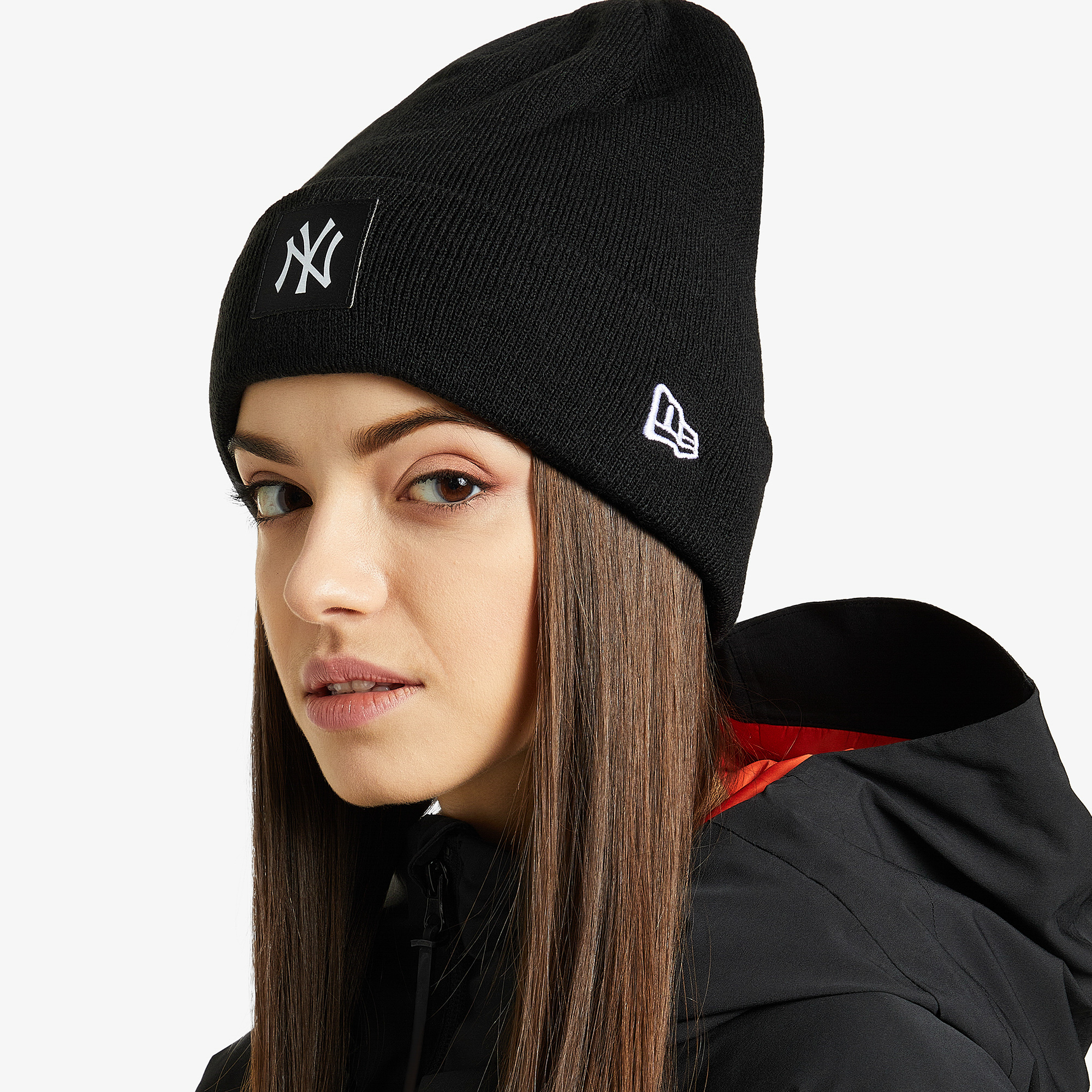 

New Era Team Cuff Beanie Neyyan, Черный, New Era Team Cuff Beanie Neyyan