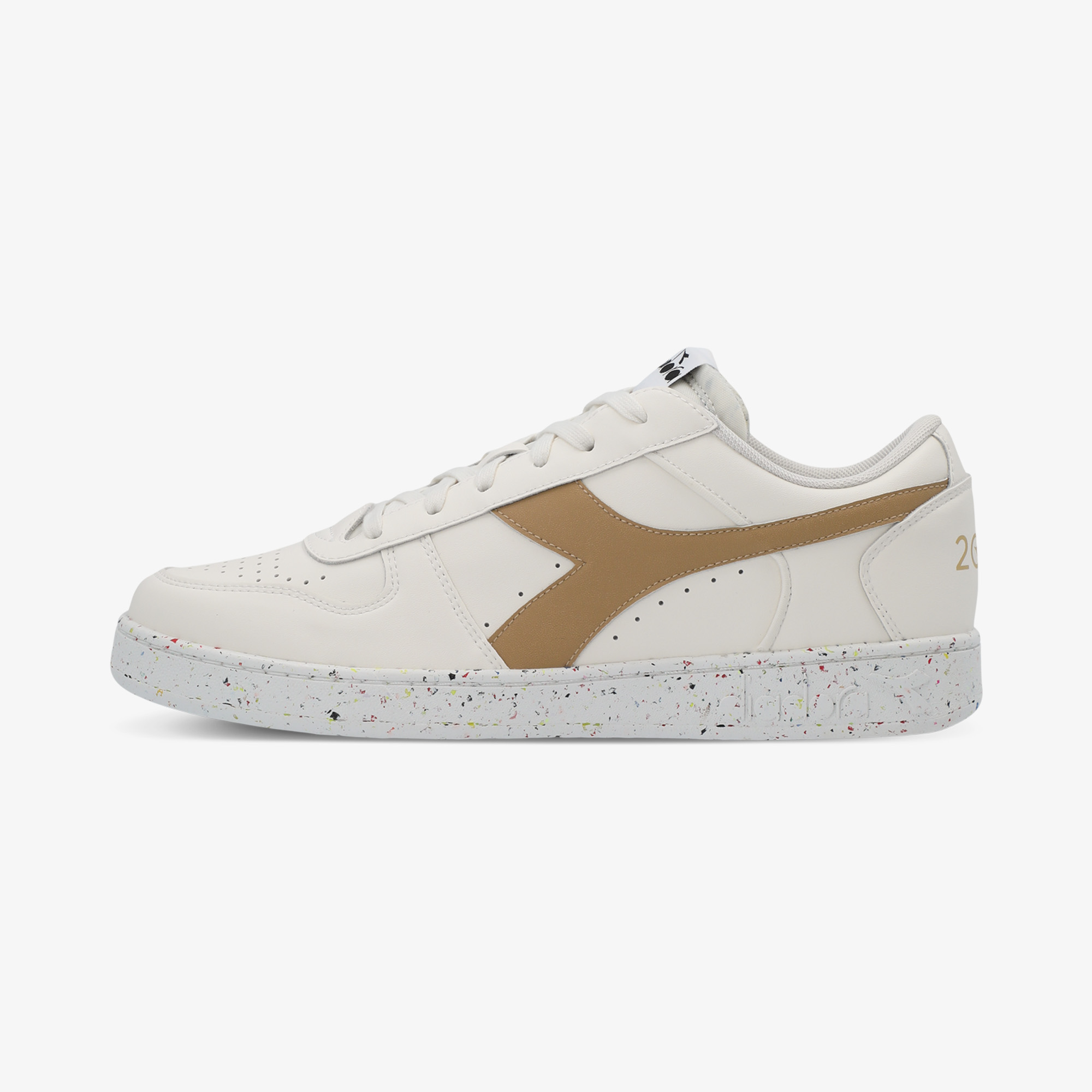 Diadora Magic Basket Low 2030, Белый DR501179782D07-D0298