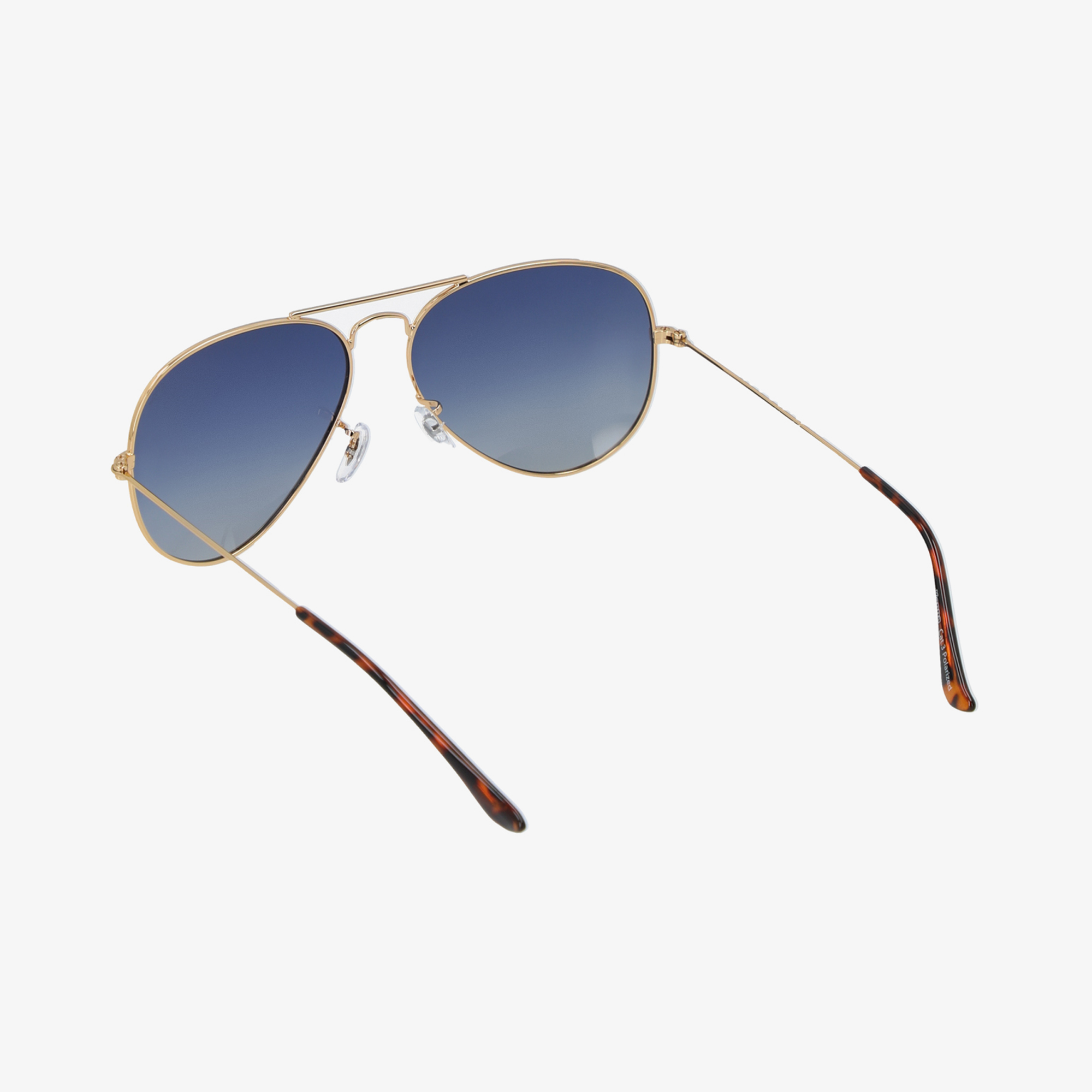 Солнцезащитные очки Kappa, Золотой 121123KAP-MX, цвет голубой - фото 3