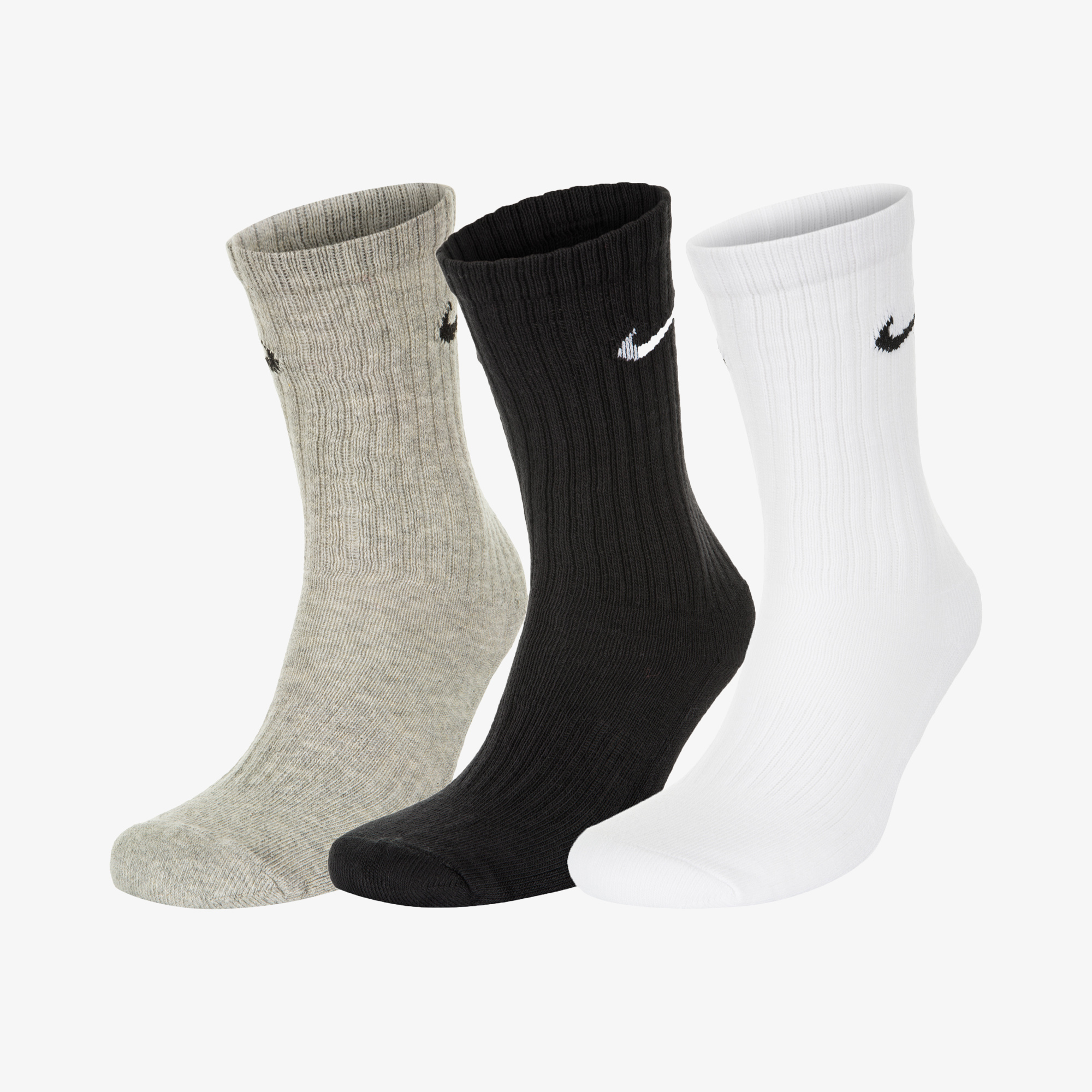 Носки Nike Nike Cush Crew, 3 пары SX4508-N06-965, цвет серый, размер 41-45 SX4508-965 - фото 1