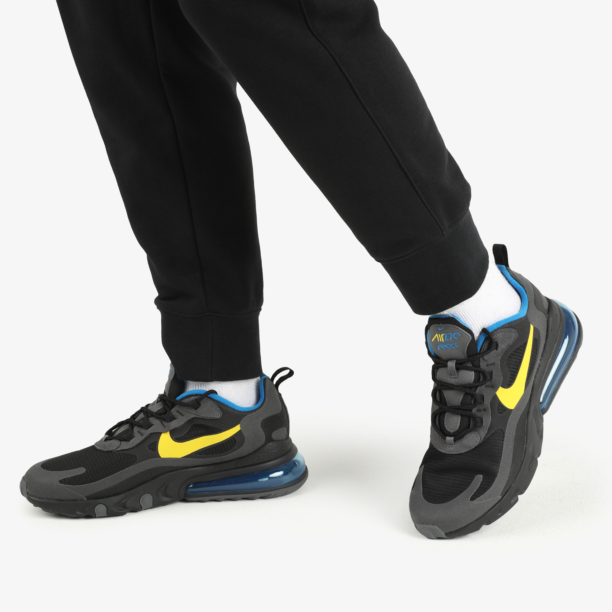 Кроссовки Nike Nike Air Max 270 React DA1511N06-001, цвет черный, размер 43 - фото 7