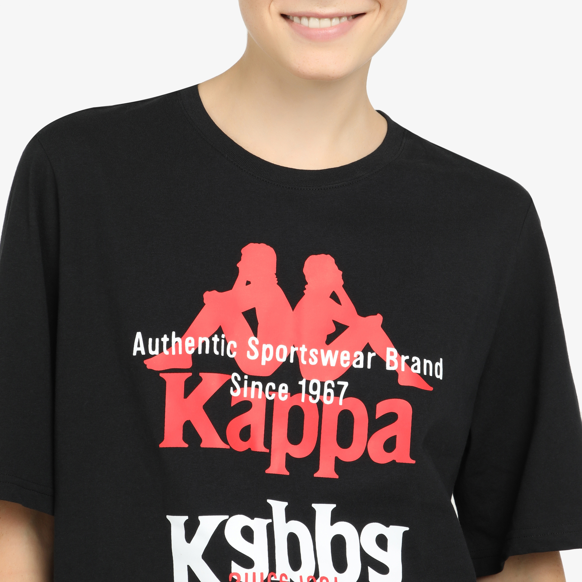 Футболки Kappa Футболка Kappa 104803KAP-99, цвет черный, размер 54-56 CA21001503 - фото 4