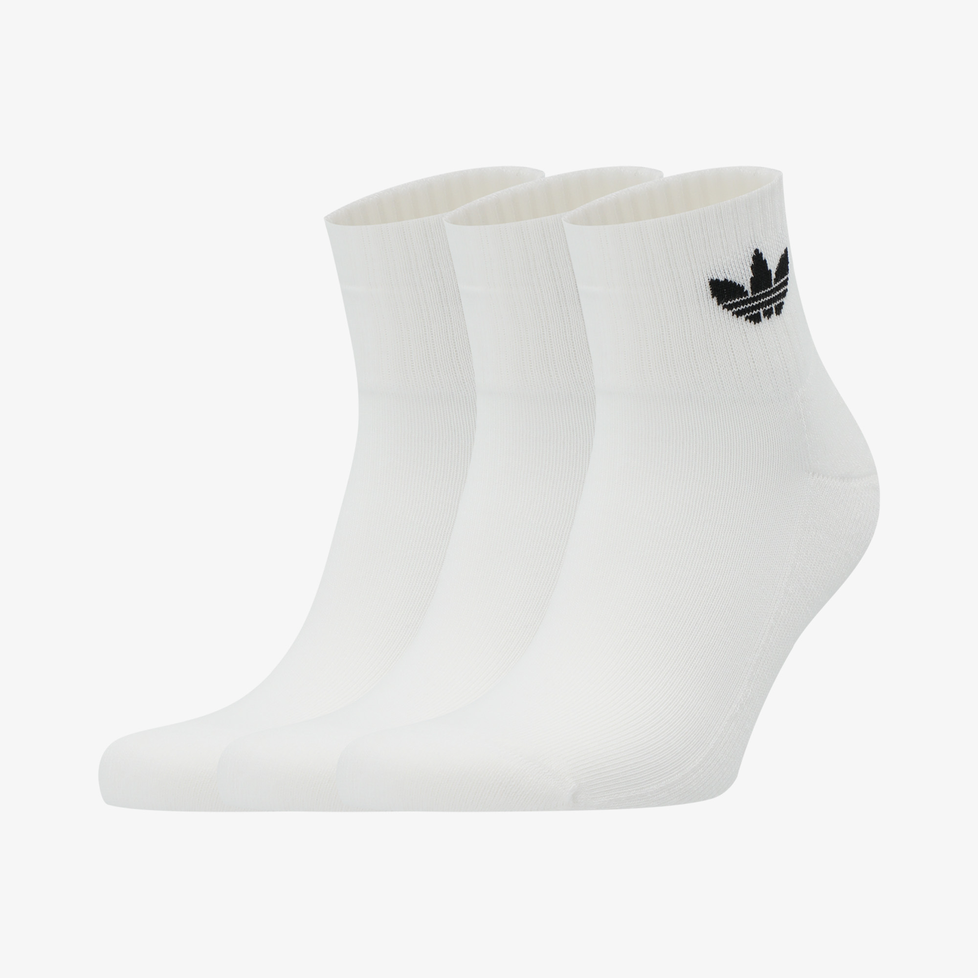 Носки adidas, 3 пары, Белый FT8529A01-, размер 43-45 - фото 1