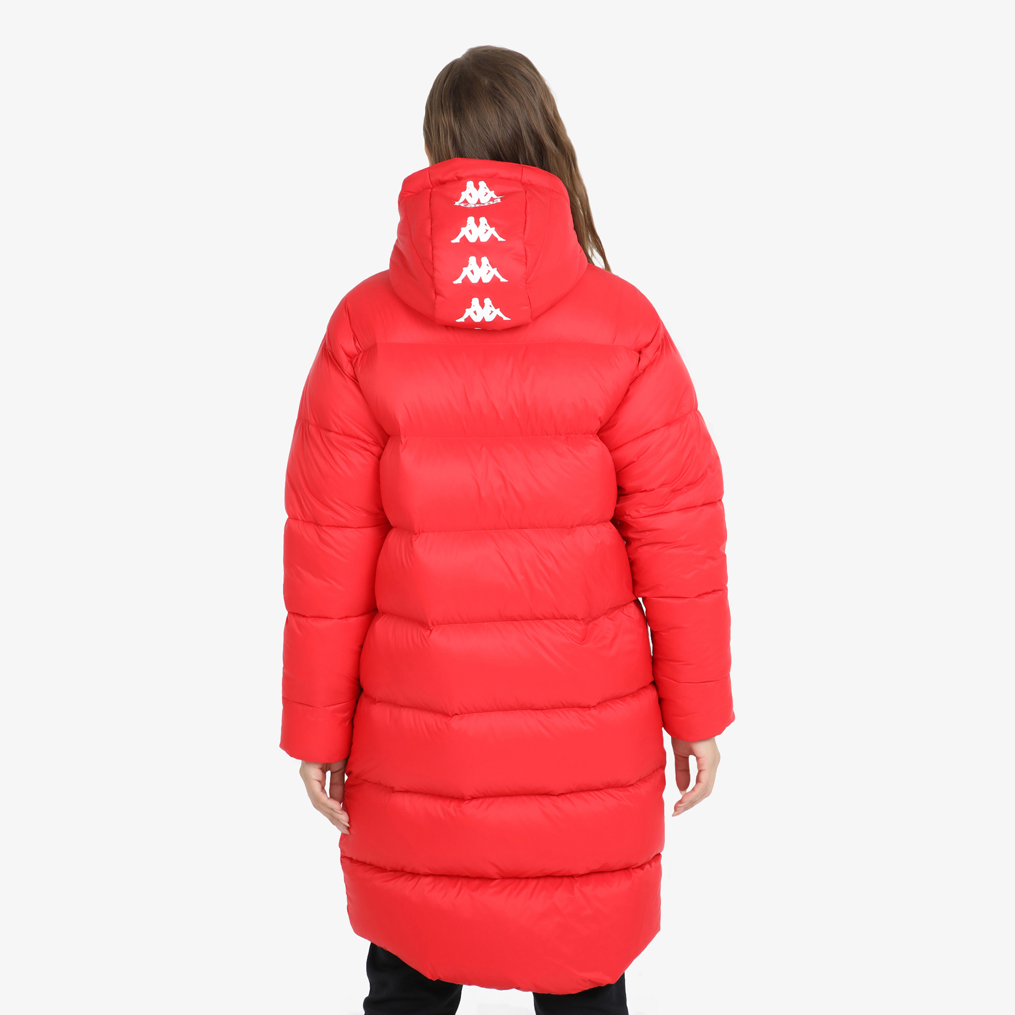 Куртки Kappa Пуховик  Kappa 104800KAP-R2, цвет красный, размер 42-44 Нет - фото 2