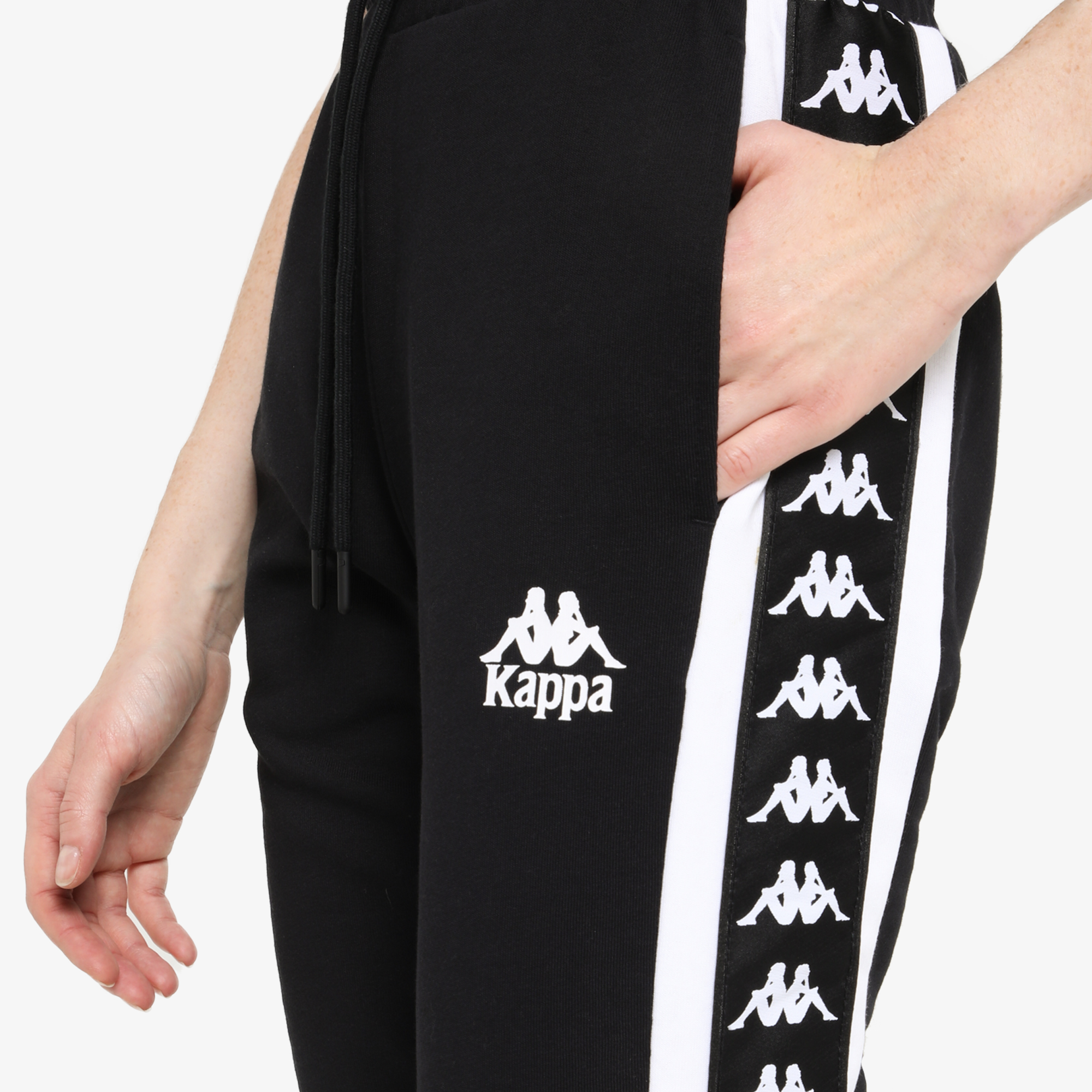 Брюки Kappa Брюки Kappa 104777KAP-99, цвет черный, размер 48 CA21001313 Нет - фото 4