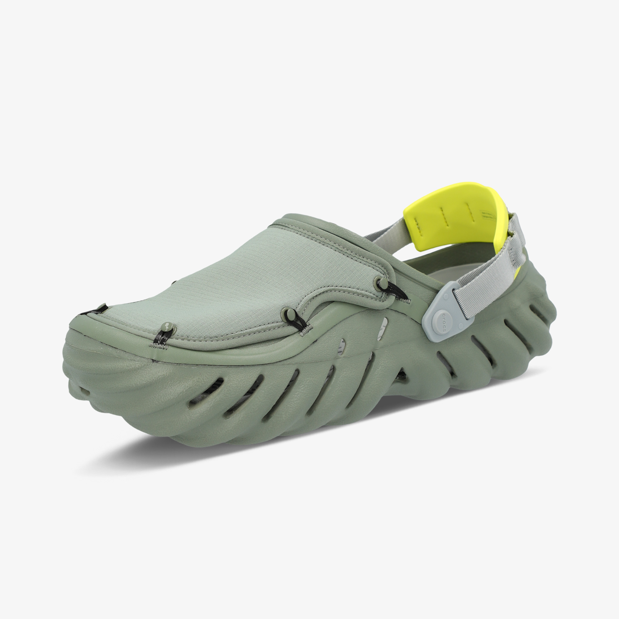 Мужские клоги Crocs Echo Ripstop Clog, Зеленый