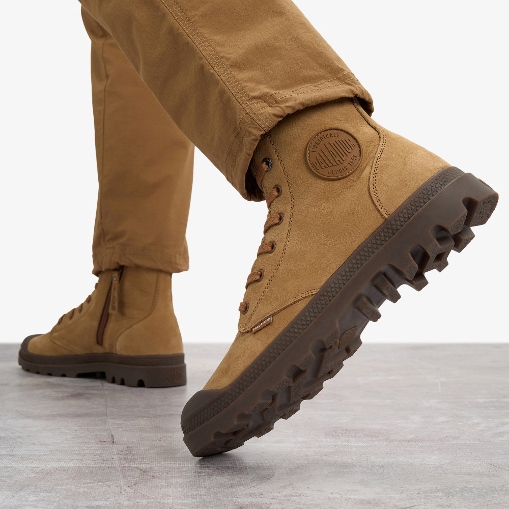 Мужские ботинки Palladium Pampa Hi Zip WL - фото 7