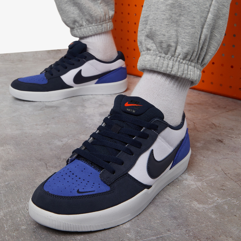 Nike Sb Force 58 синийбелый цвет — купить за 14299 руб. в официальном  интернет-магазине UrbanVibes