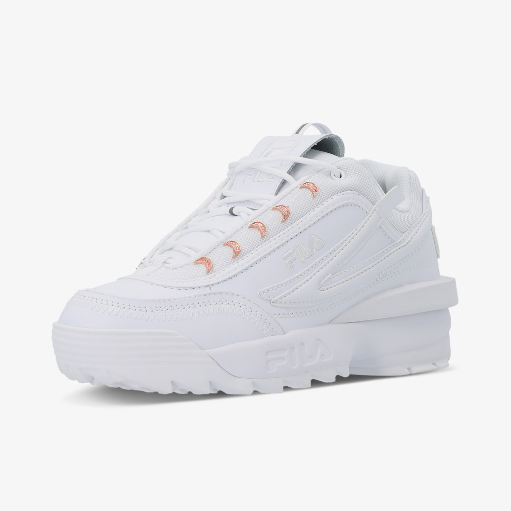 Fila disruptor sales junior white