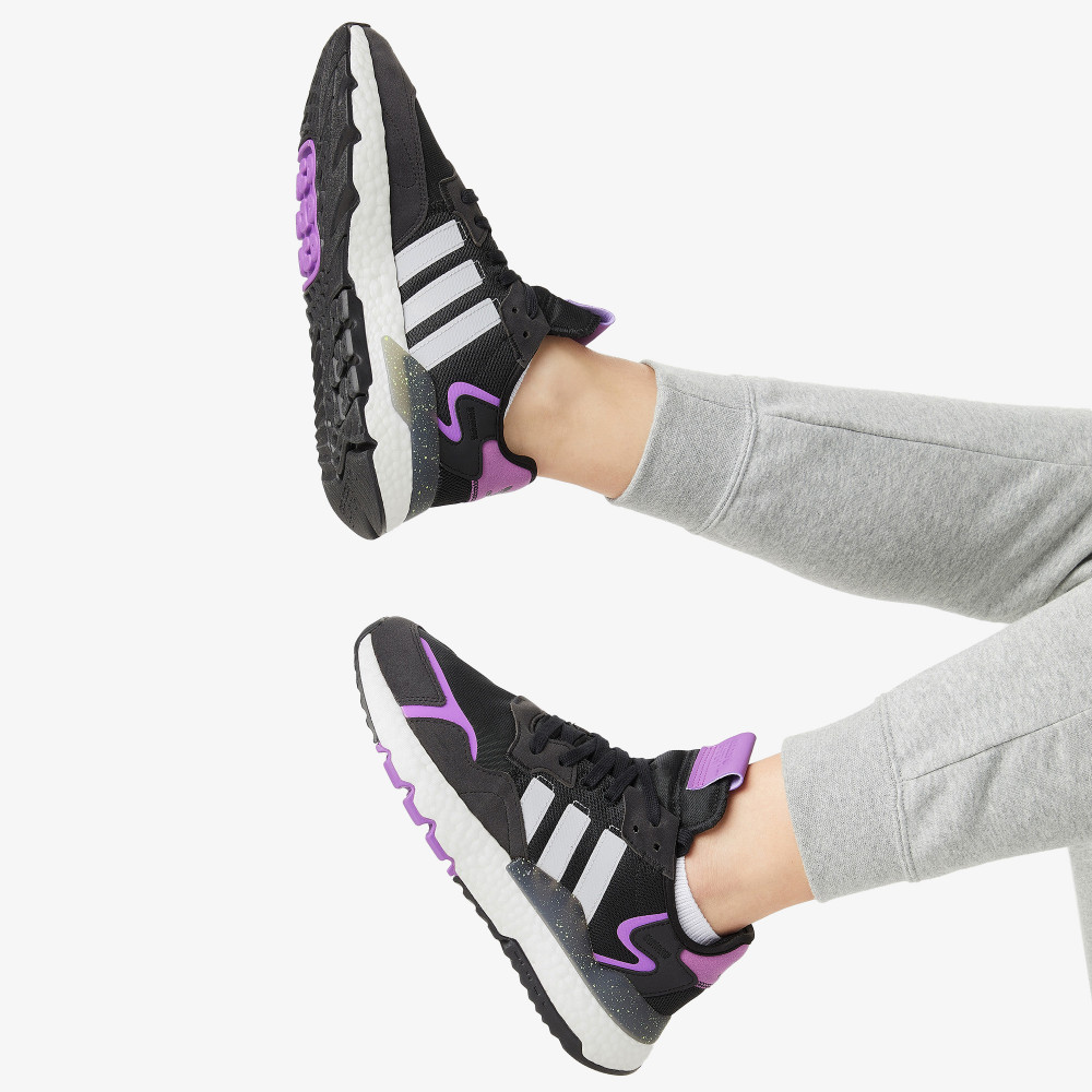 Adidas nite jogger store purple