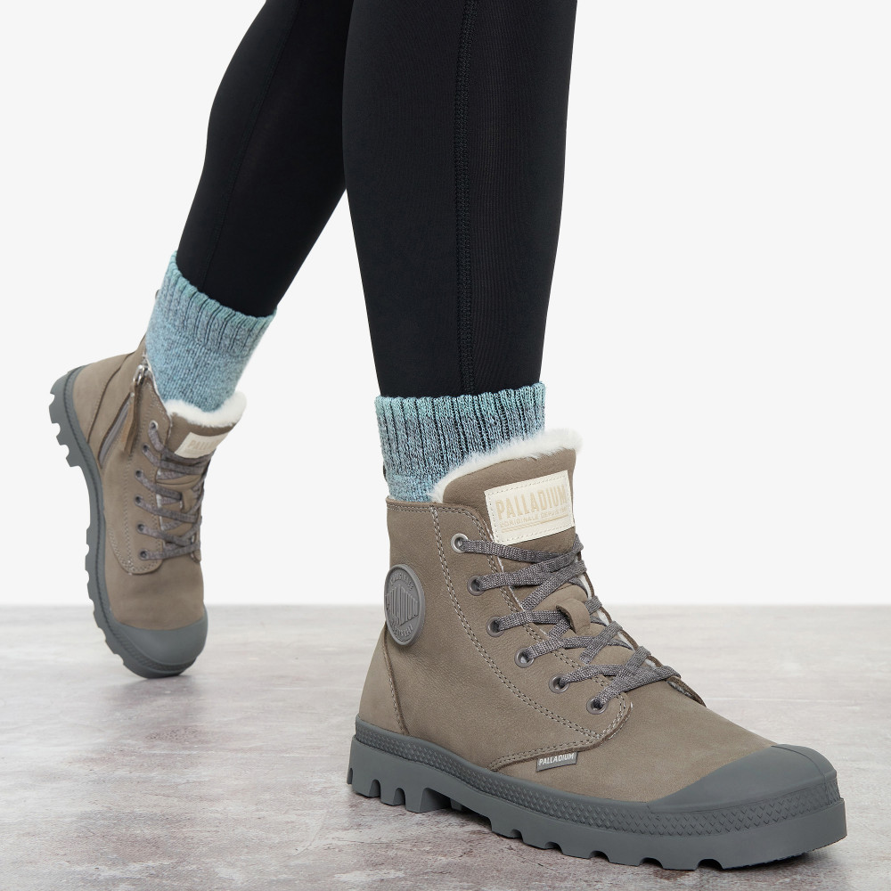 Женские ботинки Palladium Pampa Hi Zip NBK WL - фото 7