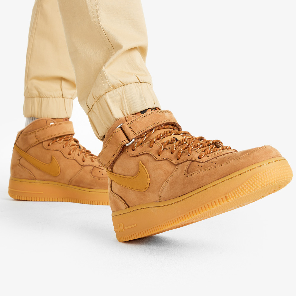 Nike air force 2024 1 mid wheat