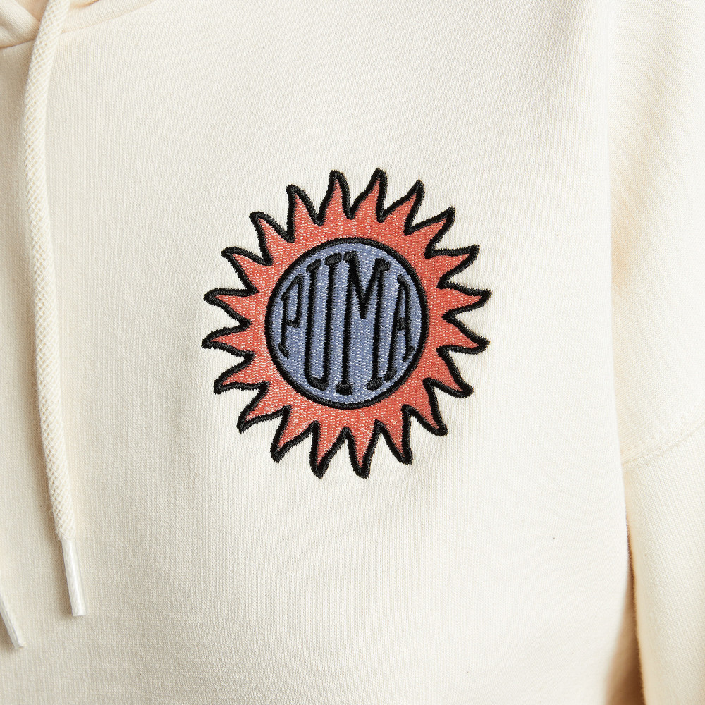 Женская худи PUMA Downtown Relaxed Graphic - фото 11