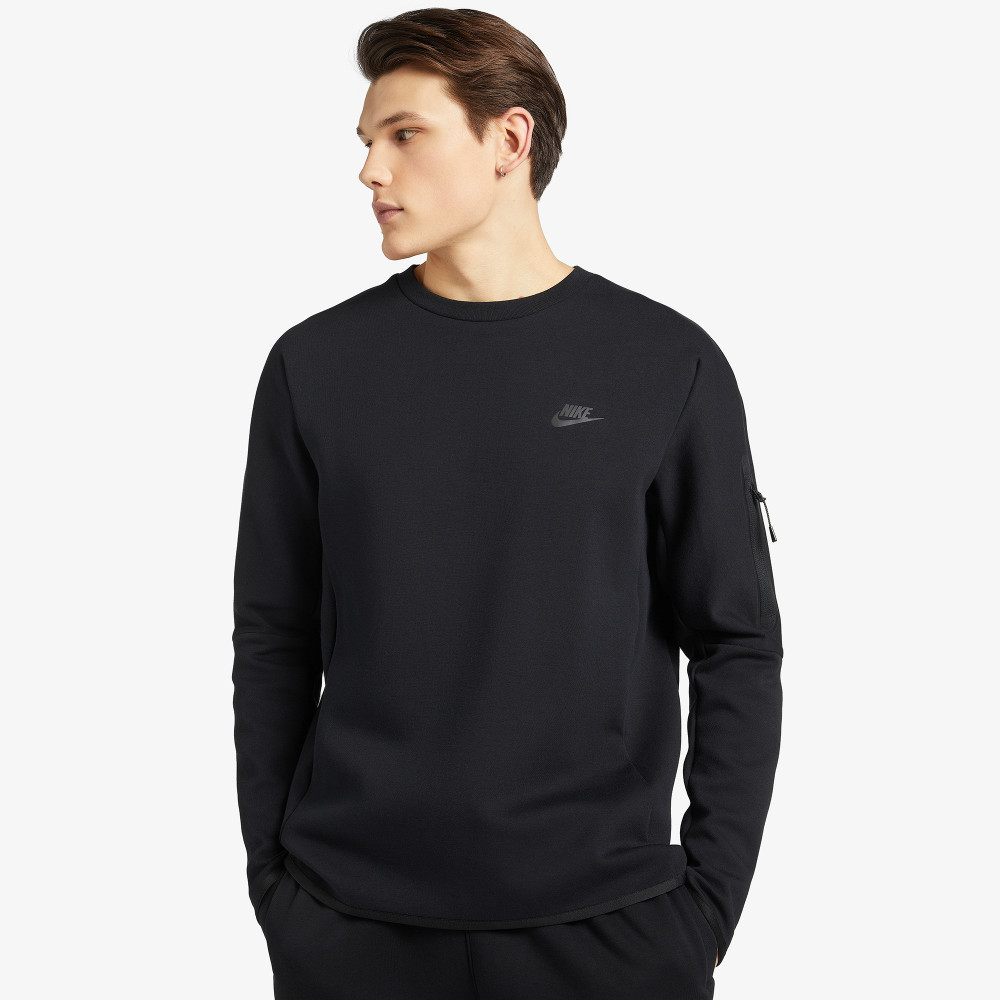 Nike fleece cheap tech black