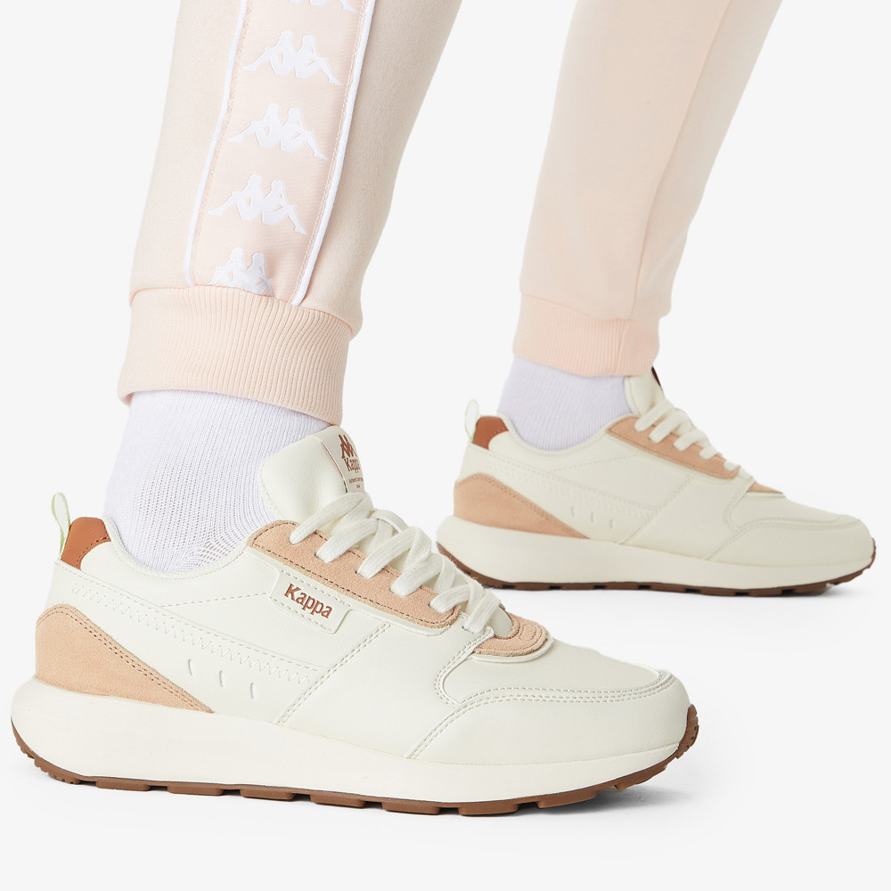 Кроссовки женские kappa authentic run. Кроссовки kappa authentic run. кроссовки kappa женские бежевые.