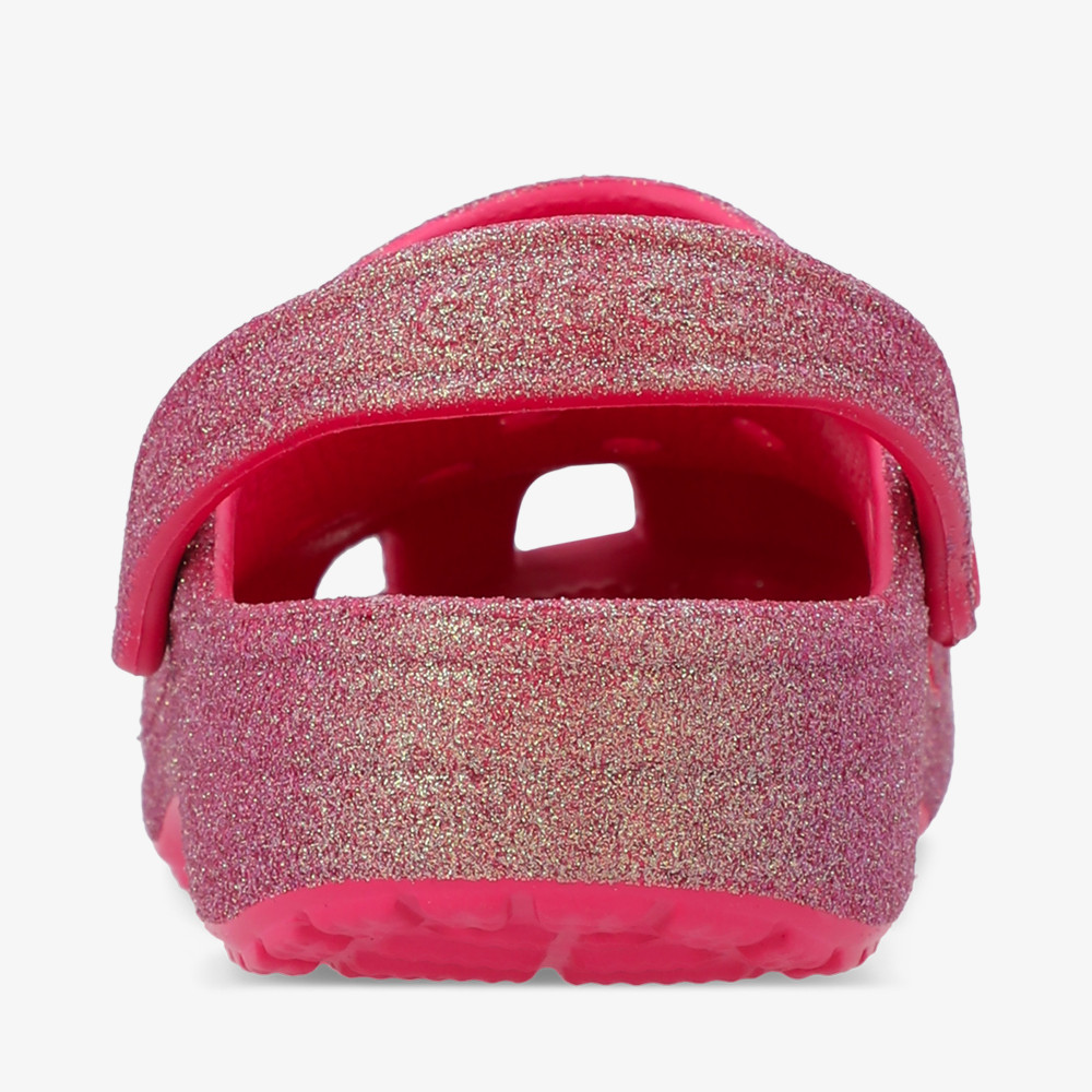 Женские сабо Crocs Classic Iridescent Glitter - фото 4