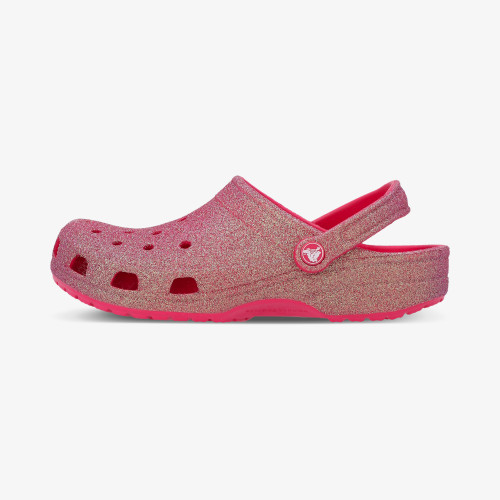Женские сабо Crocs Classic Iridescent Glitter