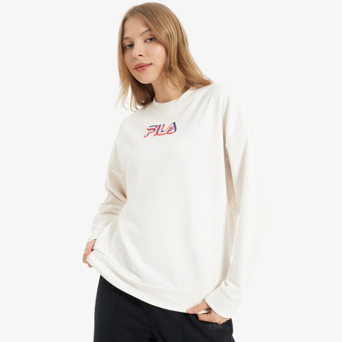 Женский свитшот оверсайз FILA