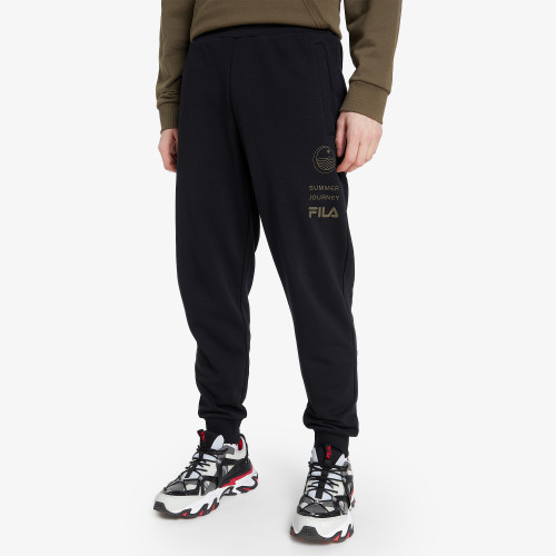 Fila sweatpants sales black