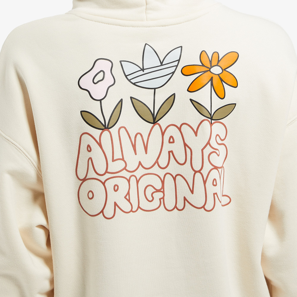 Adidas originals graphic overhead hot sale hoodie