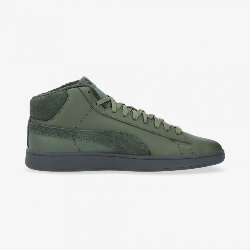 puma smash v2 olive sneakers