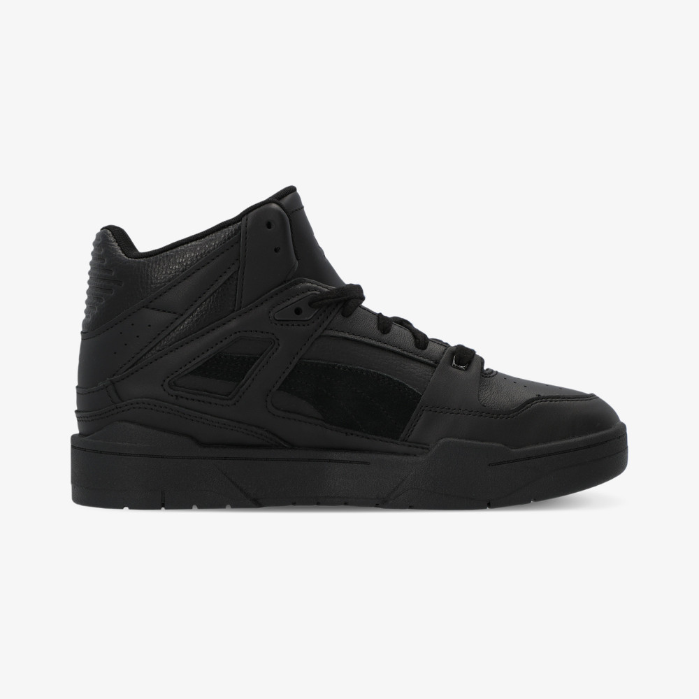 All black best sale high top pumas