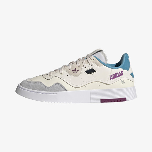 Женские кеды adidas Supercourt XX бежевый/белый/желтый цвет — купить за ...