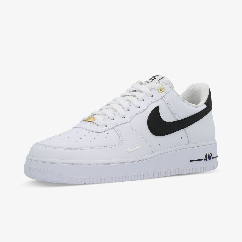 Nike air force sales 1 wit met zwart