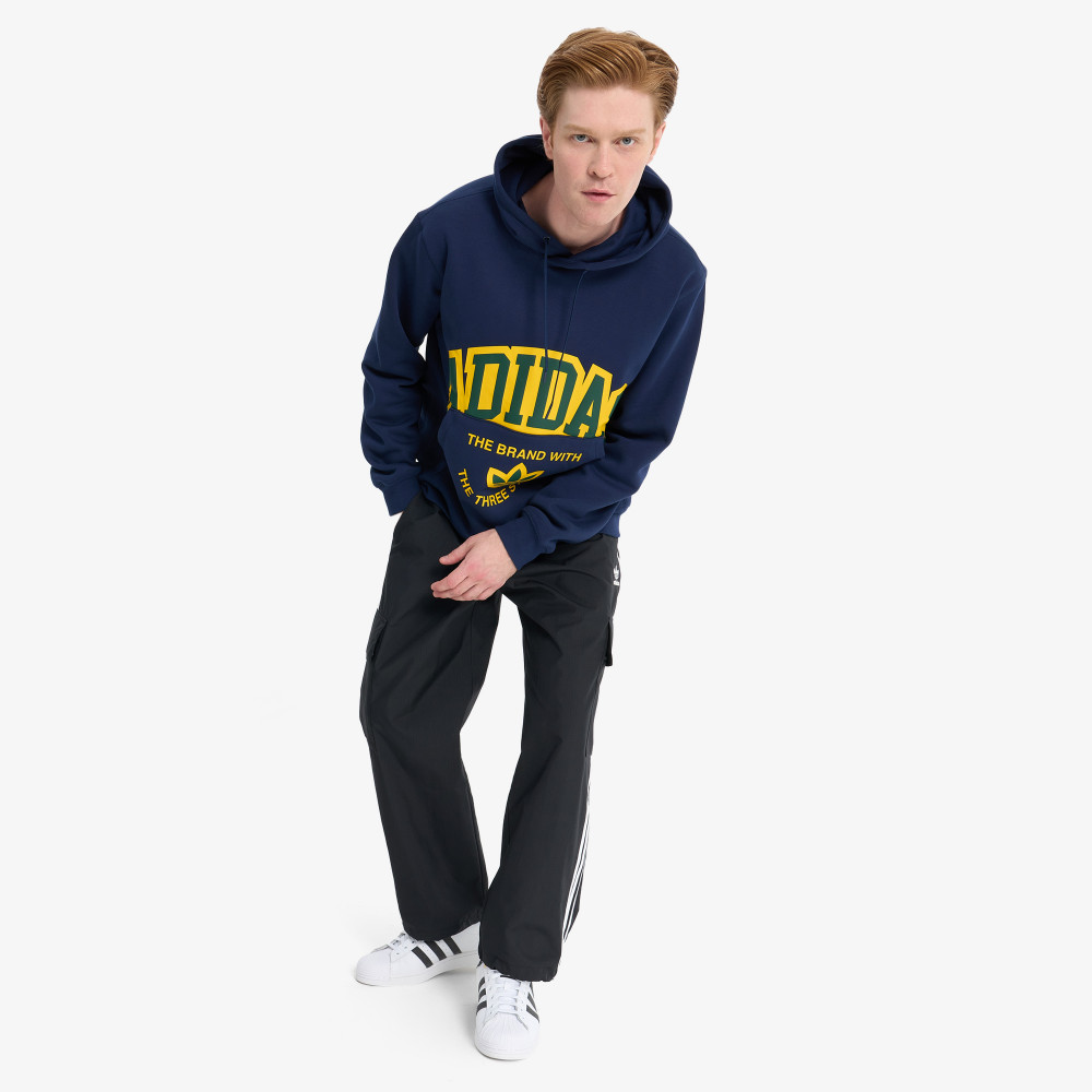 Мужская флисовая худи adidas VRCT - фото 4