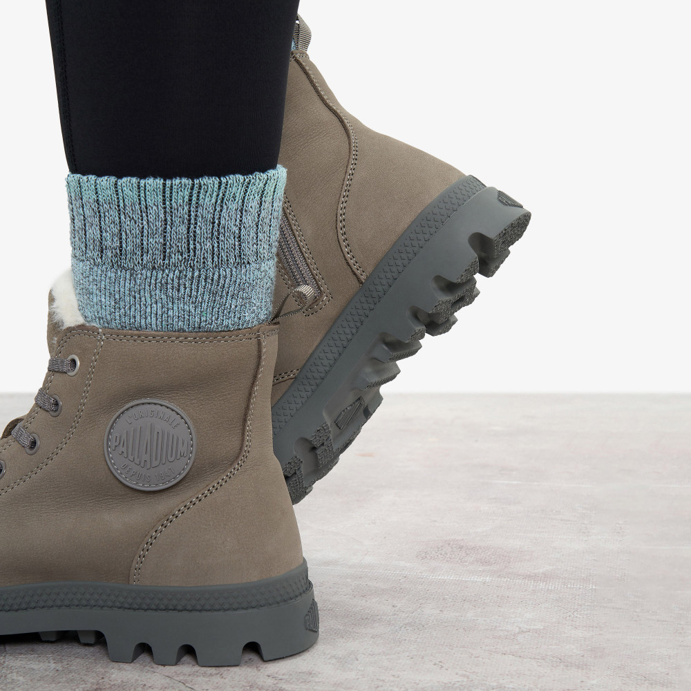 Женские ботинки Palladium Pampa Hi Zip NBK WL - фото 9