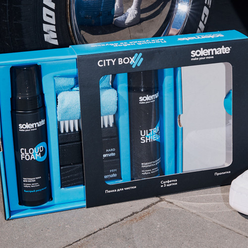 Набор для чистки обуви Solemate Citу Box