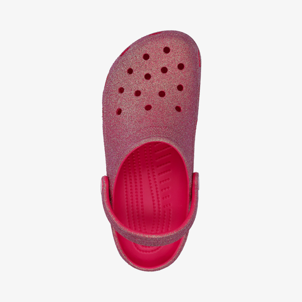 Женские сабо Crocs Classic Iridescent Glitter - фото 6