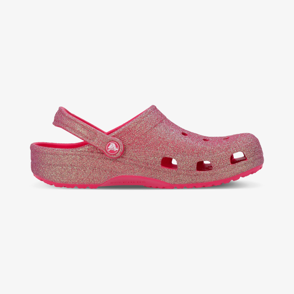 Женские сабо Crocs Classic Iridescent Glitter - фото 5