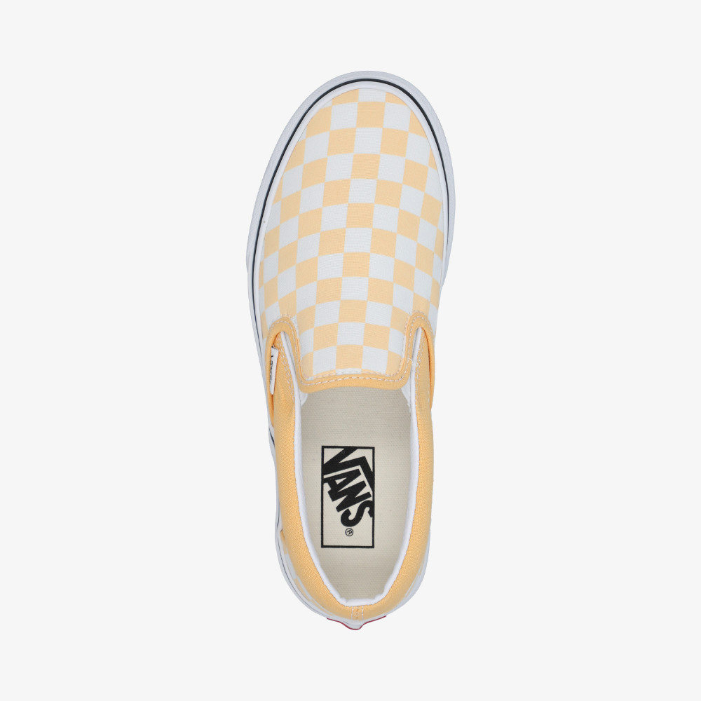 Yellow checkered vans for on sale girls